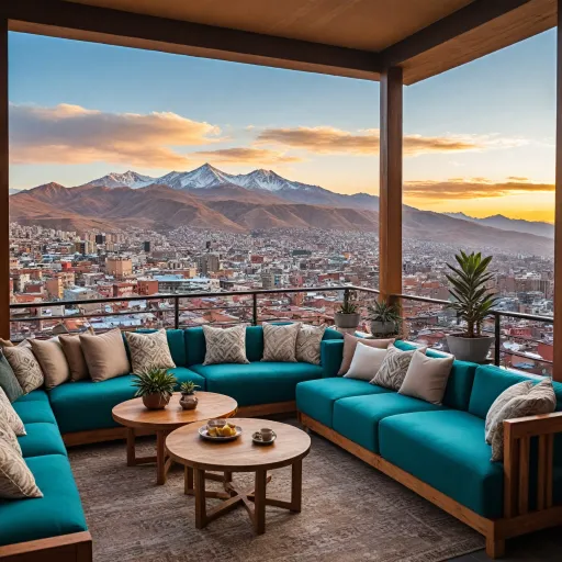 An elegant guide to the best hotels in La Paz, Bolivia for a memorable city stay